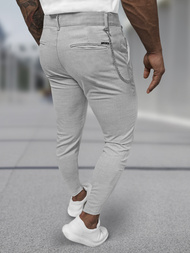 Мъжки панталони сиво OZONEE DJ/3300