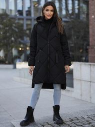 Дамско яке черно OZONEE JS/5M3168/392