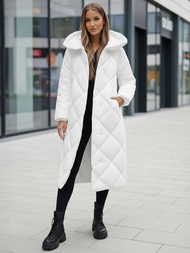 Дамско яке бял OZONEE JS/5M3173/281Z