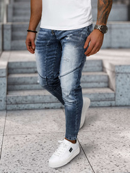 Мъжки дънки синьо OZONEE NB/MP0045B