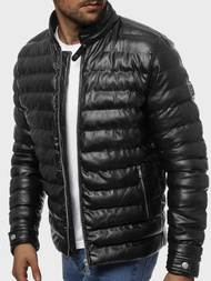 Мъжко яке черно OZONEE O/9025