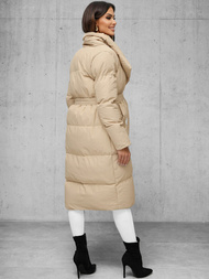 Дамско яке бежова OZONEE JS/M737/62Z