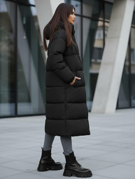 Дамско яке черно OZONEE JS/5M3163/392Z