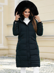 Дамско яке тъмносиньо OZONEE O/W377Z