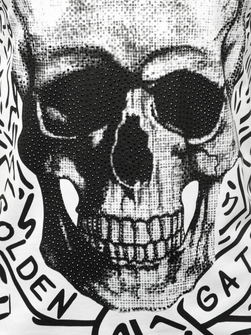 Мъжка тениска бяла OZONEE JS/KS7332