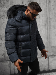 Мъжко яке тъмнсиня OZONEE JS/27M8109