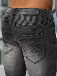 Мъжки дънки черни OZONEE NB/MP0070NZ