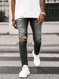 Мъжки дънки черни OZONEE NB/MP0047NZ