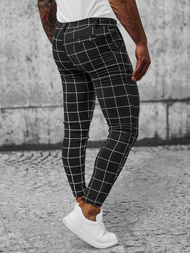 Мъжки панталони черни OZONEE O/P4009