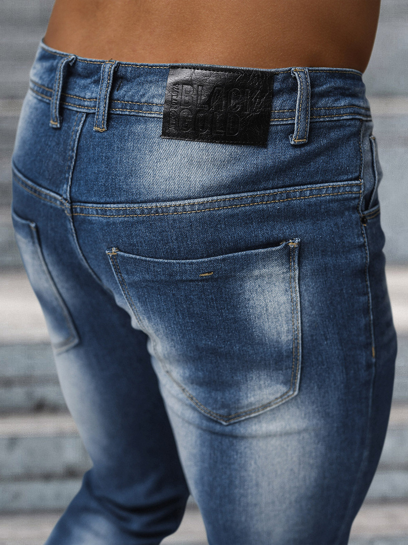 Мъжки дънки синьо OZONEE NB/MP0199BC