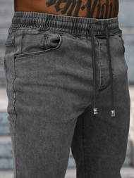 Мъжки дънки jogger сиво OZONEE NB/MP0272GC