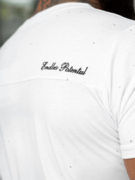 Мъжка тениска бял OZONEE O/QQ1387