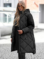 Дамско яке черно OZONEE JS/5M3168/392Z