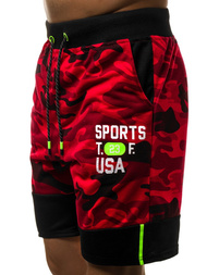 Мъжки панталонки червени JS/KK300158