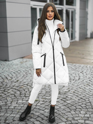 Дамско яке бял OZONEE JS/5M3168/281Z