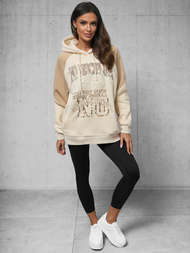 Cуитшърт бежова OZONEE O/SWE23037Z