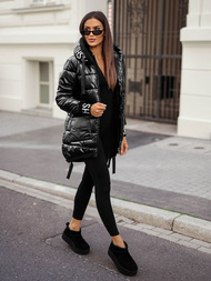 Дамско яке черно OZONEE JS/5M3188/392Z