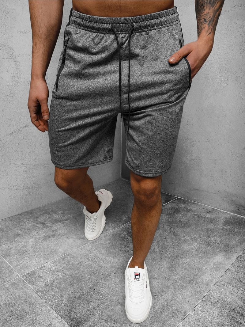 Мъжки панталонки графитно OZONEE JS/68025