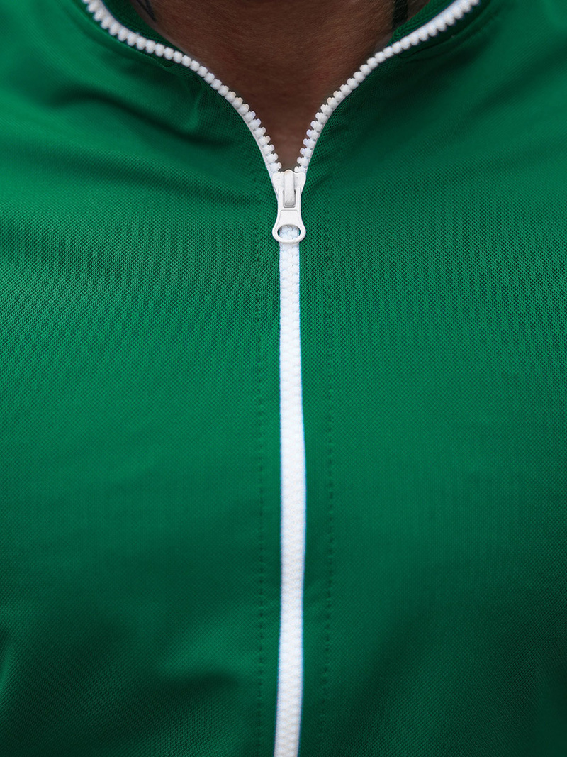 Мъжки суитшърт зелен OZONEE O/2126Z