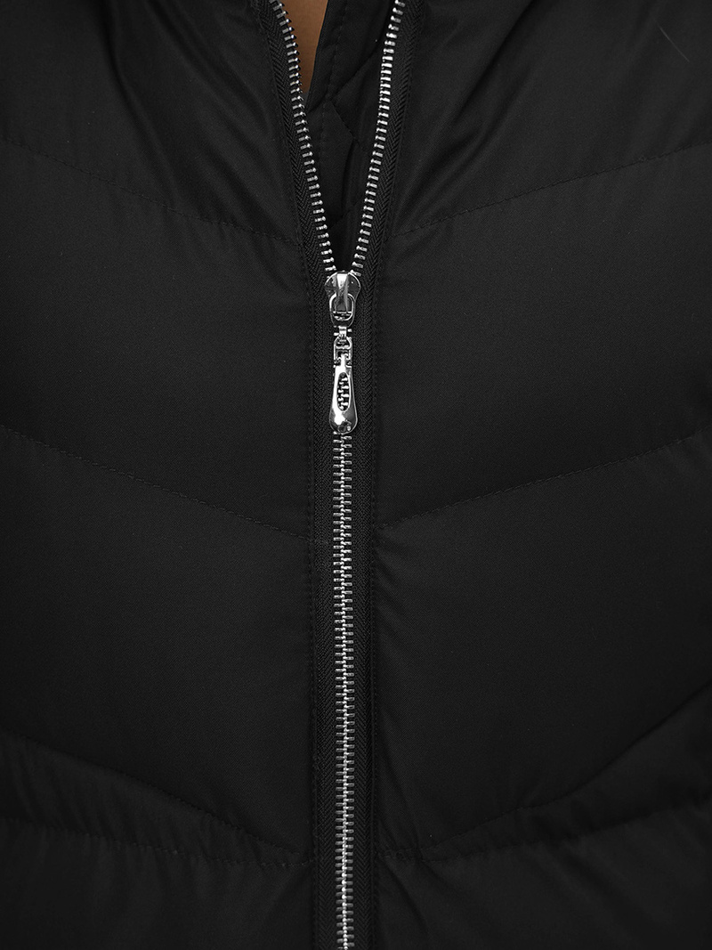 Дамско яке черно OZONEE JS/M736/392Z