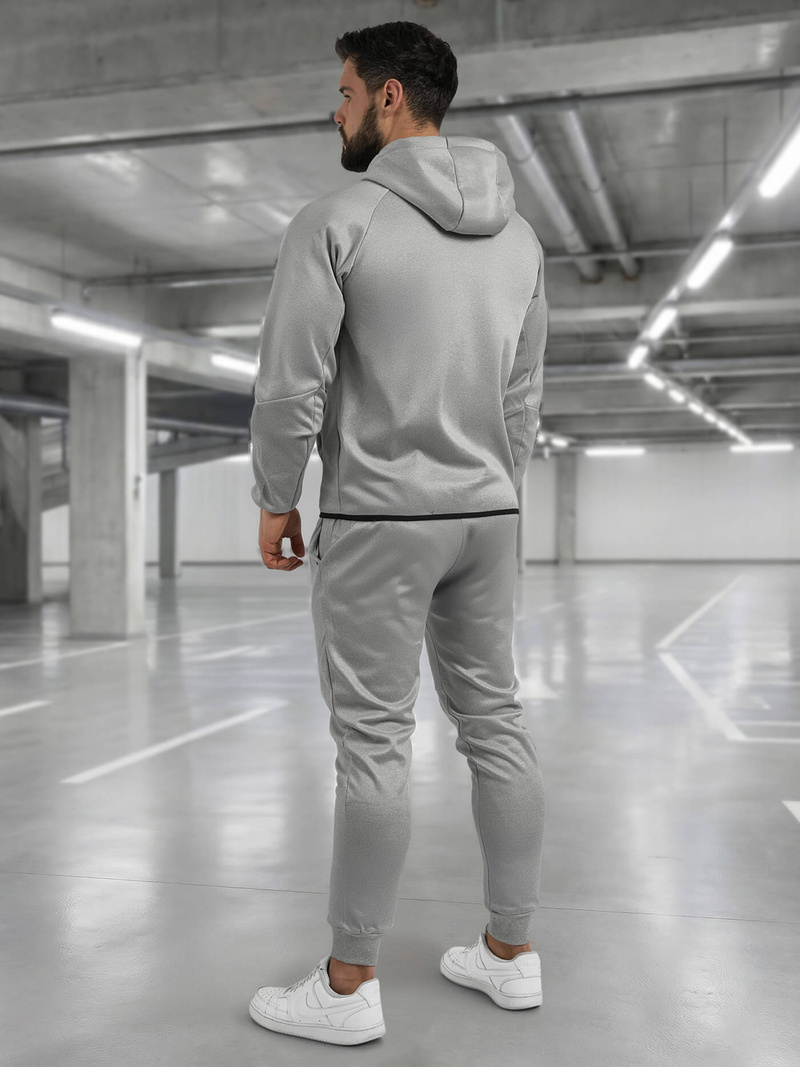 Мъжки спортен екип сив OZONEE JS/8C1966/2