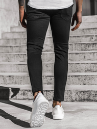 Мъжки дънки черни/2 OZONEE DP/585