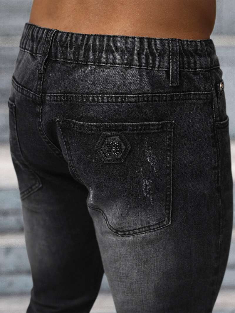 Мъжки дънки черни OZONEE NB/MP0063/1N