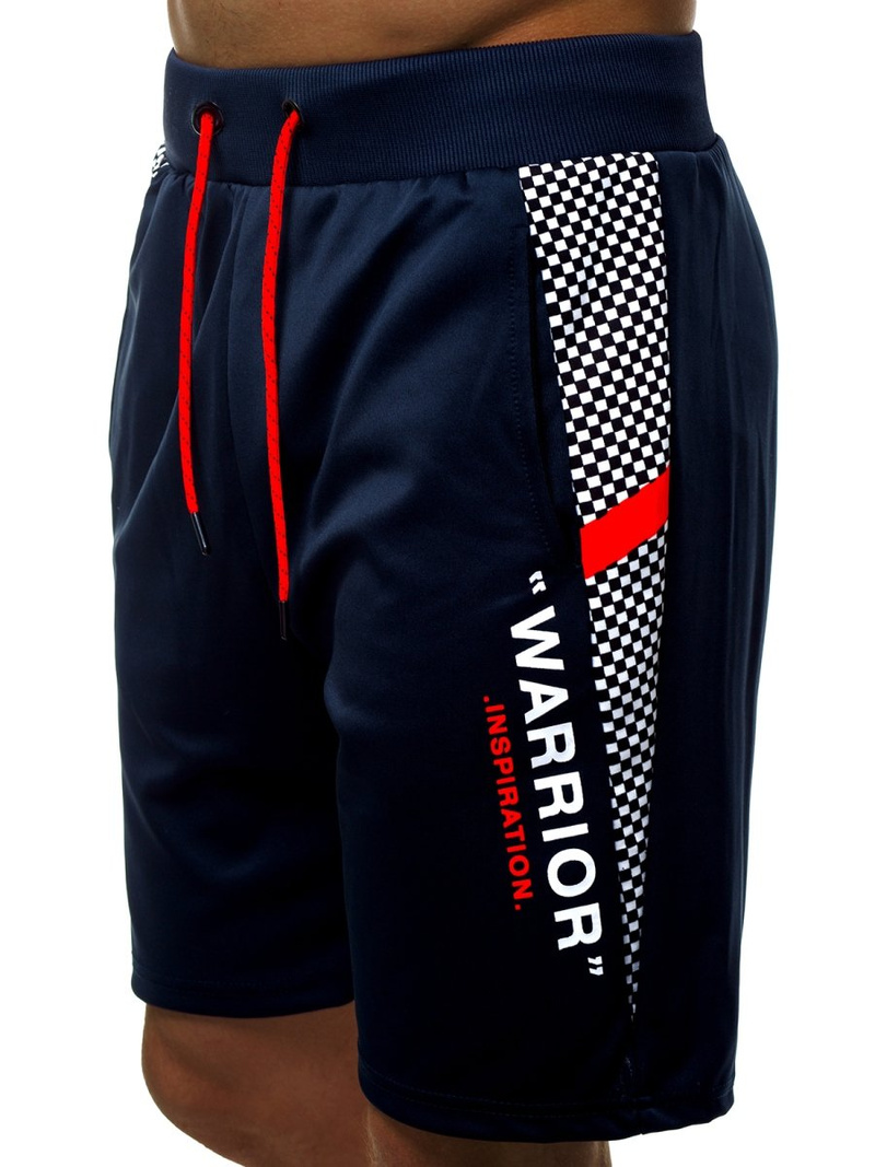 Мъжки панталонки тъмносиньо JS/KK300172