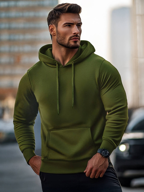 Мъжки суитшърт каки OZONEE JS/2009Z