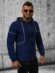 Мъжко яке тъмнсиня OZONEE JS/M10300