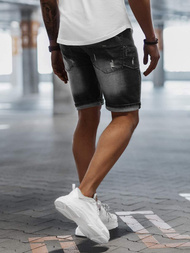 Mъжки шорти черни OZONEE NB/MP0040NZ