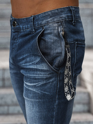 Мъжки дънки тъмно-синьо OZONEE NB/MP0091BS