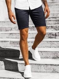 Къси панталони джинс тъмнографитно OZONEE DJ/1008