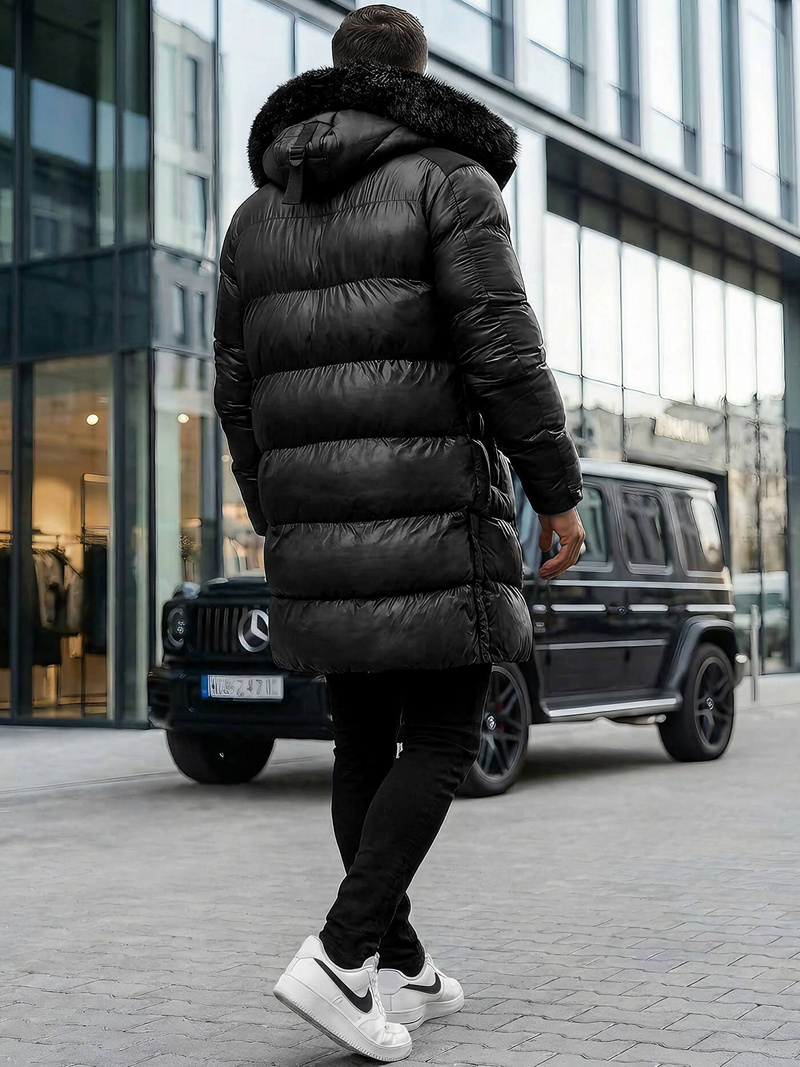 Мъжко яке черно OZONEE O/M800Z