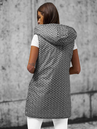 Дамска жилетка двустранно черна OZONEE JS/16M9066/392