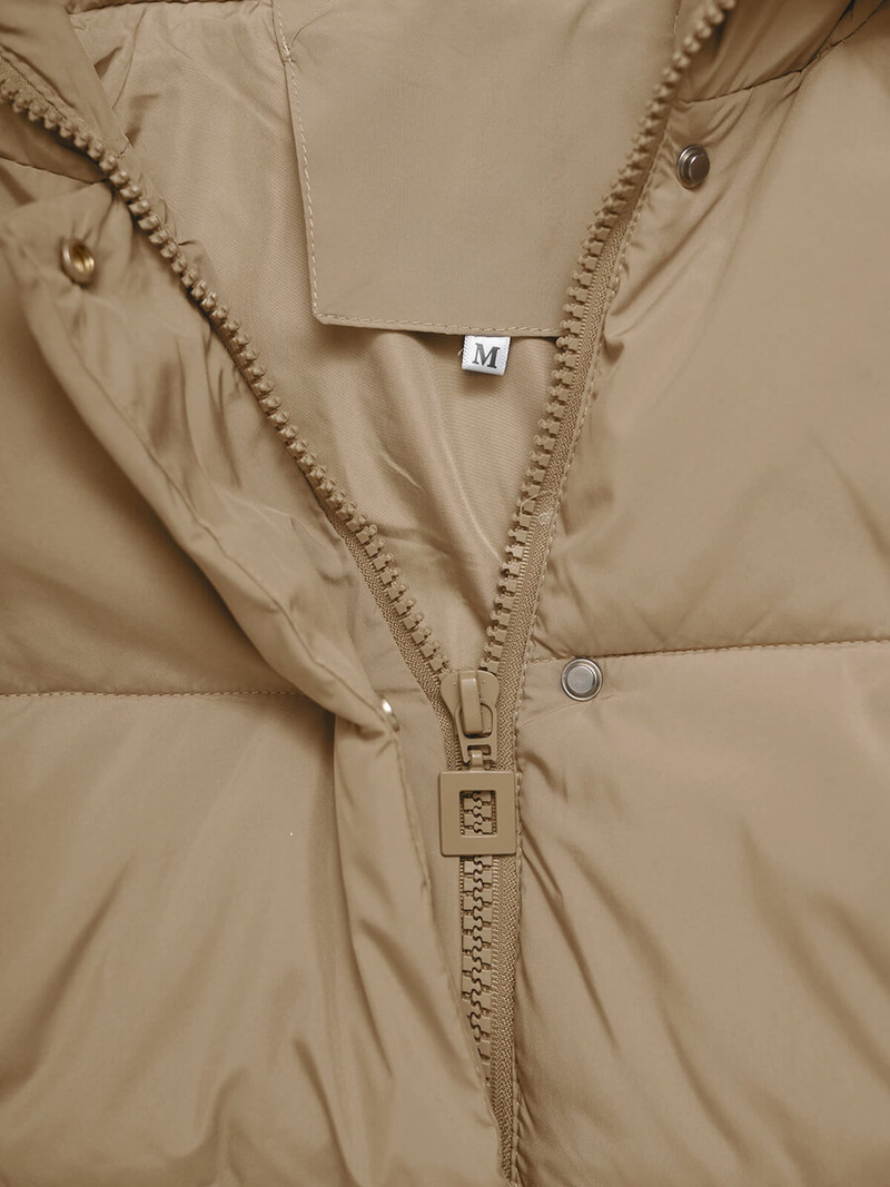 Дамско яке бежова OZONEE JS/16M9181/62Z