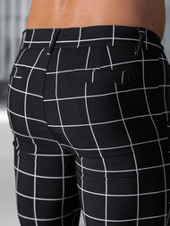 Мъжки панталони черни OZONEE O/P4009Z