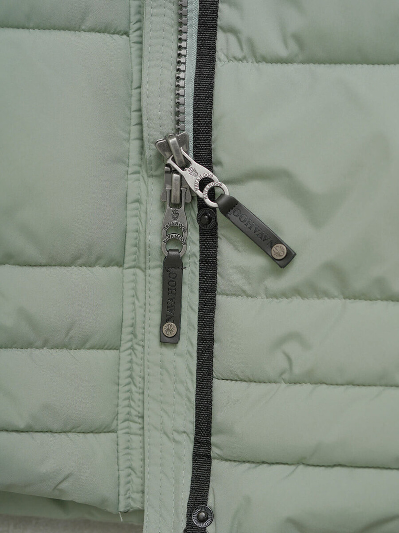 Дамско яке ментова OZONEE O/W377Z