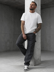 Мъжки дънки графитно OZONEE O/KK2828/5