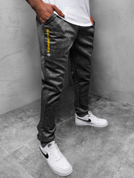 Мъжко долнище на анцуг графитно OZONEE JS/AM126Z