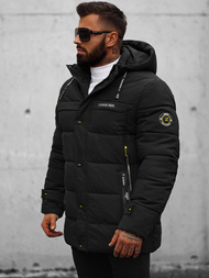 Зимно яке черно OZONEE JS/22M58/392