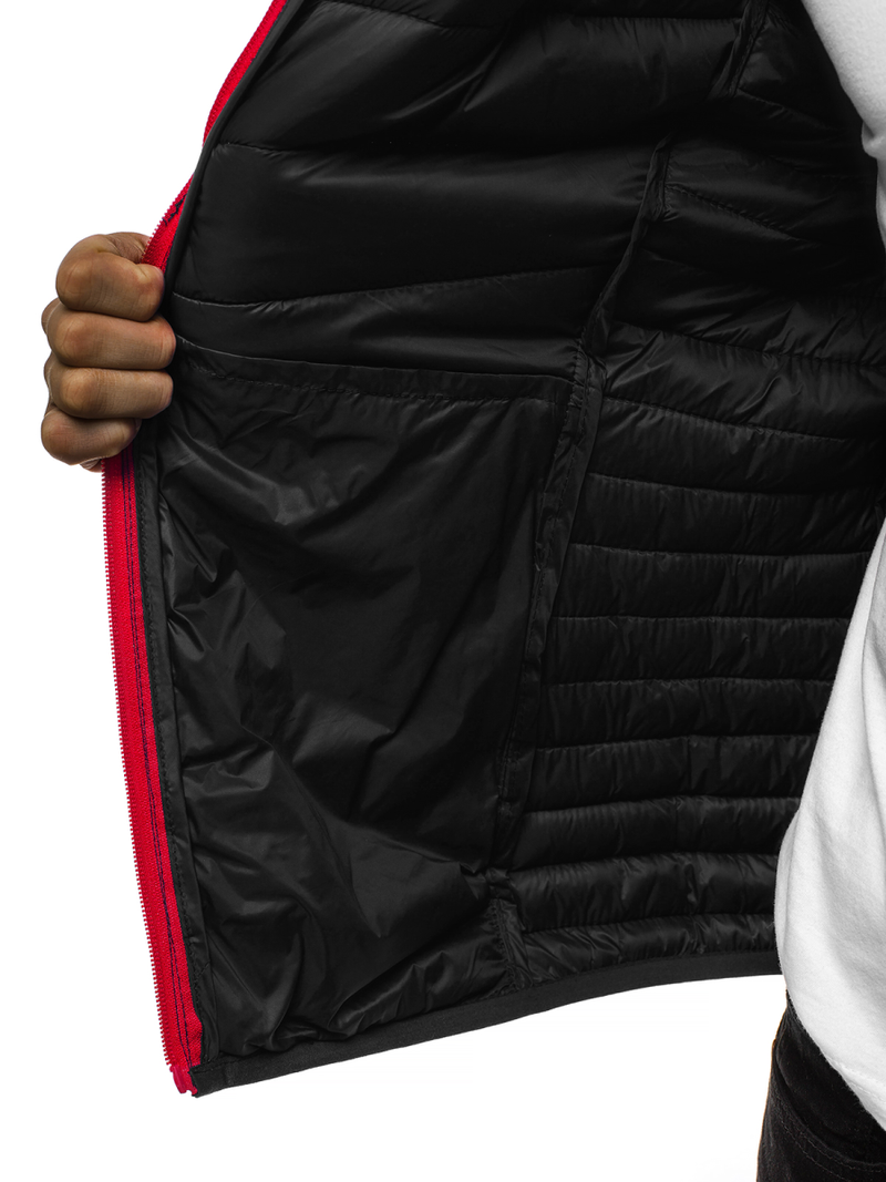 Мъжко яке черна OZONEE JB/JP1137Z