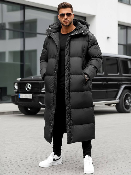 Мъжко яке черно OZONEE O/M3202Z