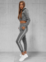 Дамски анцуг от две части графитен OZONEE JS/8C67/5Z