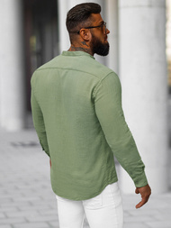 Мъжка риза каки OZONEE O/V114