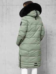 Дамско яке ментова OZONEE O/W377