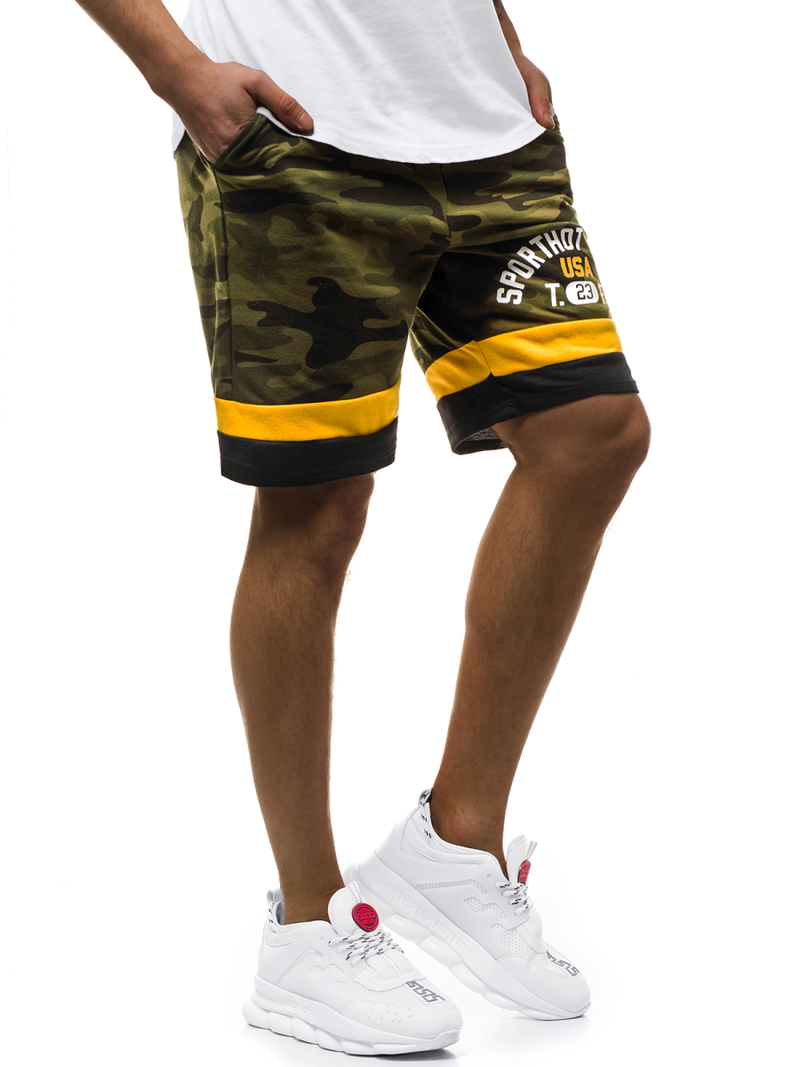 Мъжки панталонки зелено JS/KK300152