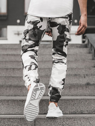 Мъжки панталони JOGER черно-бяло OZONEE A/404