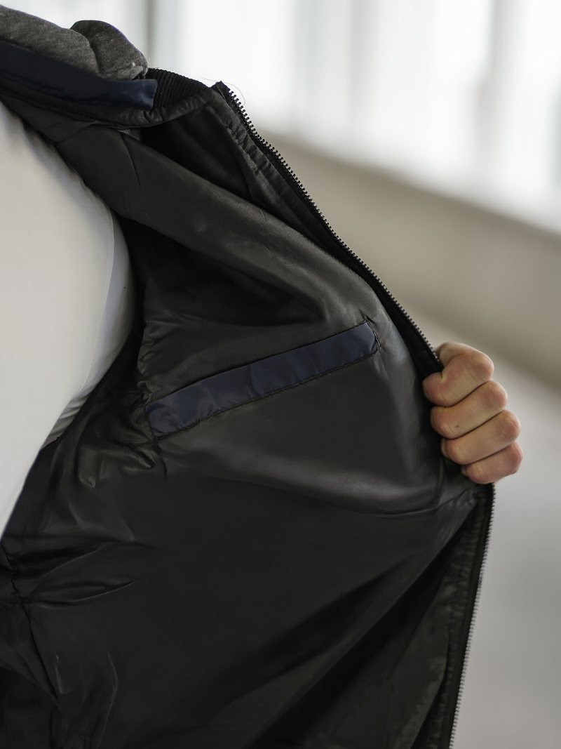 Мъжко яке тъмнсиня OZONEE JS/8M986/215Z