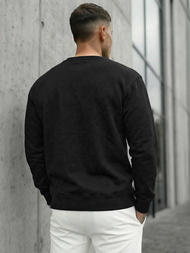 Мъжки суитшърт черен OZONEE JS/8B1768/3